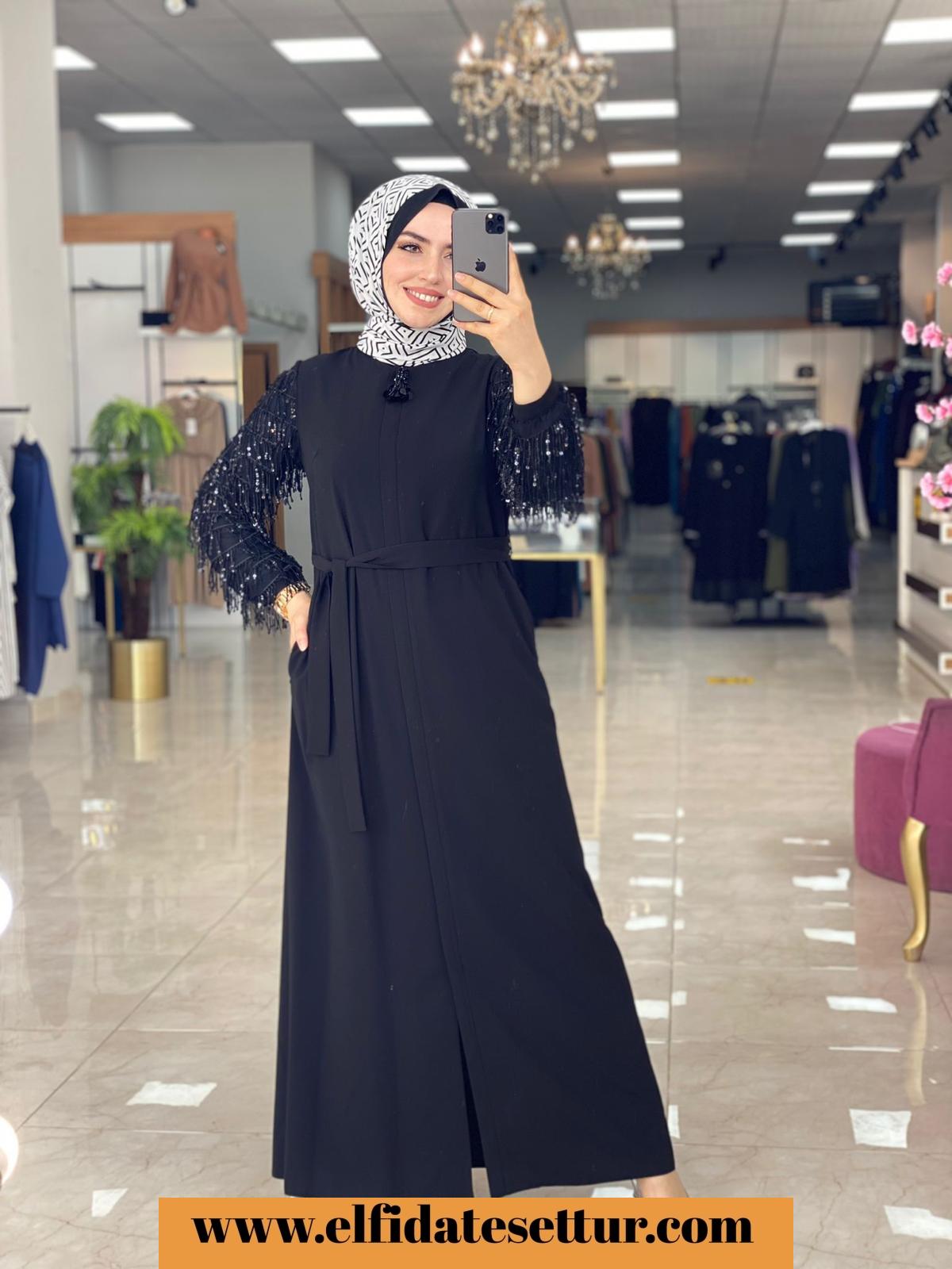 Medine ipeği ferace - Görsel 2