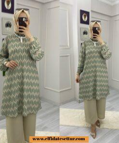 Büyük beden kobe krep hüma takım