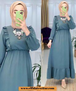 Ayrobin sibel elbise