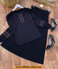 Bluz etek takım