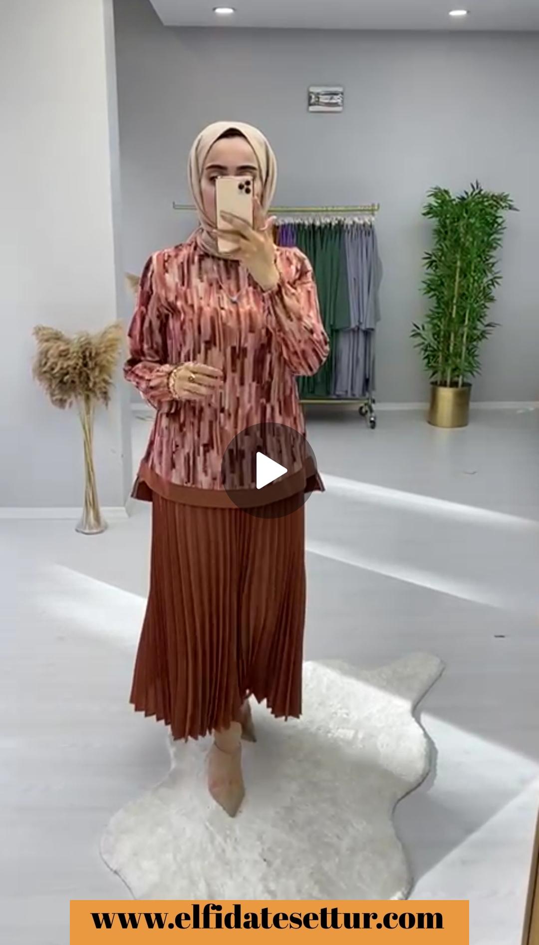 Linda krep etekli elçin takım - Görsel 4