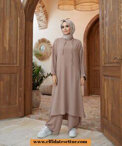 Ayrobin tunik pantolon takım