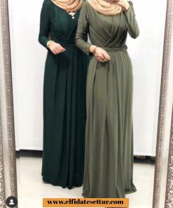 Sandy kruvaze elbise