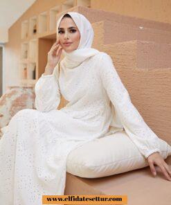 Nakışlı brode elbise