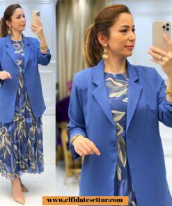 Cemre elbise ceket takım