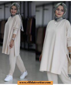 İki iplik örme takım