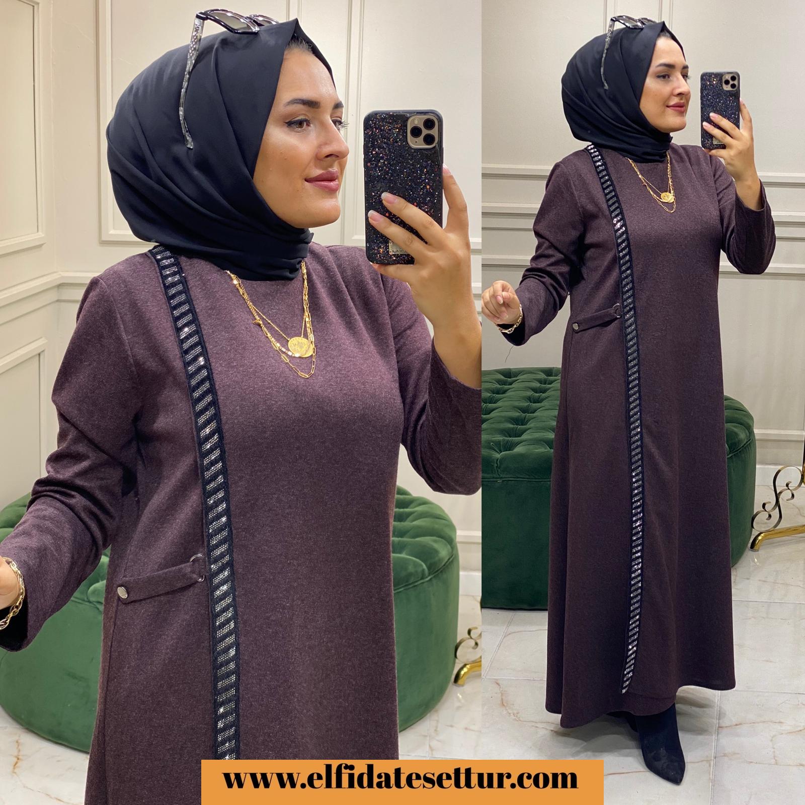 Ecrin kumaş ferace - Görsel 3