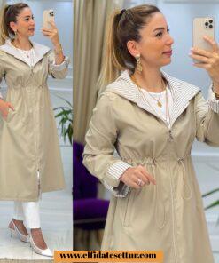 Bondit kumaş trenç