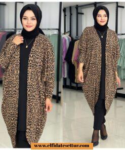 Leopar hırka