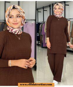 Yumuşak triko takım