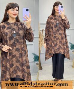 Büyük beden kışlık karaca takım