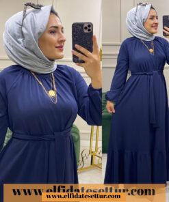 Scuba türkan elbise