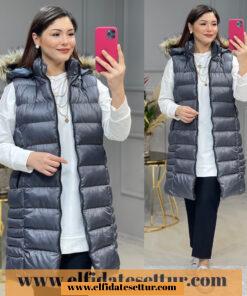 Büyük beden ravza şişme yelek