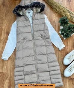 Kapşonlu tam dolgulu şişme yelek