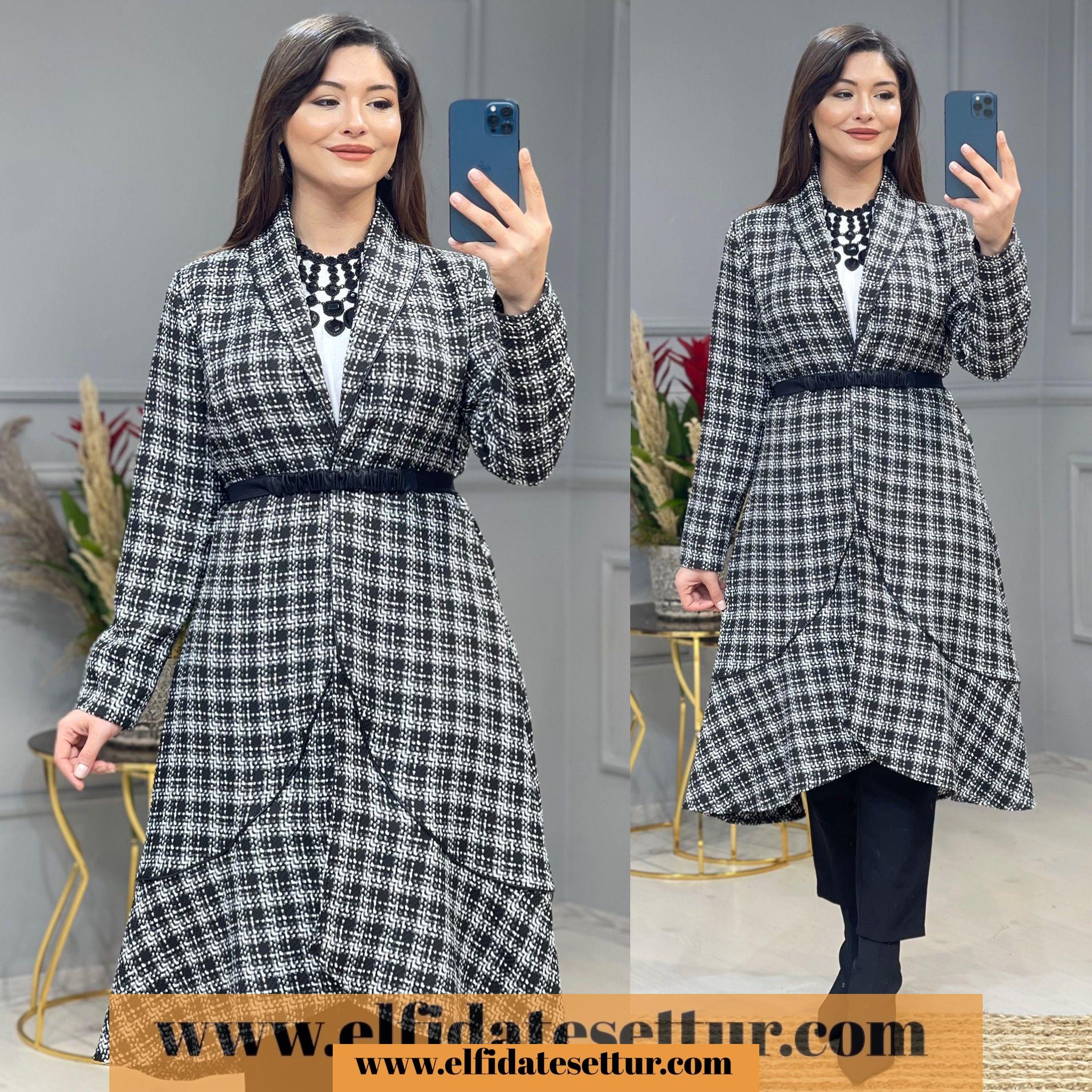 Kare kazayağı kaşmir asiye kap - Görsel 4