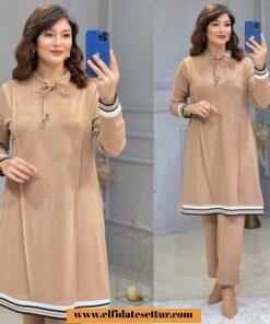 Büyük beden ribanalı takım