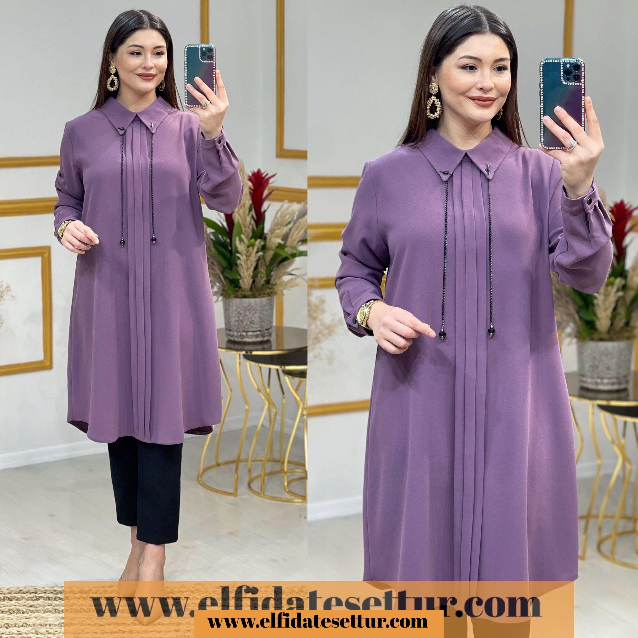 Büyük beden tunik - Görsel 3