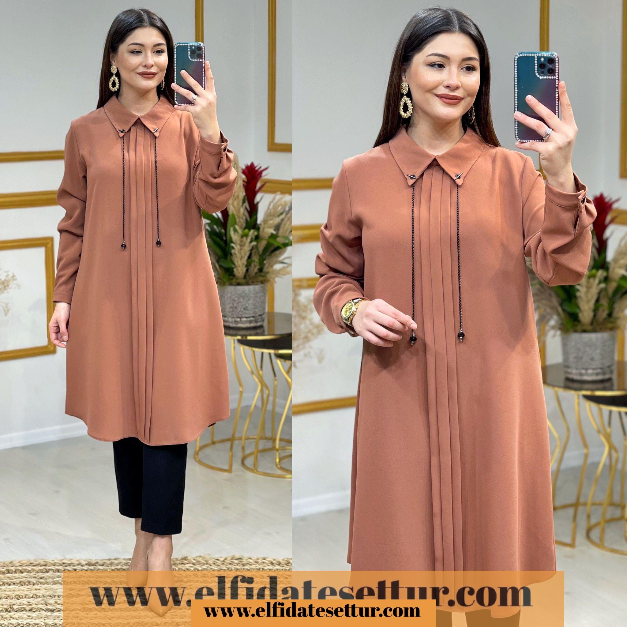 Büyük beden tunik - Görsel 5