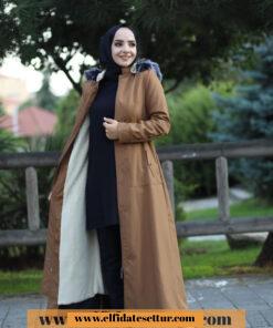 İçi kürklü kaban