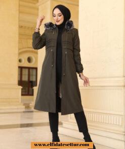 İçi kürklü kaban