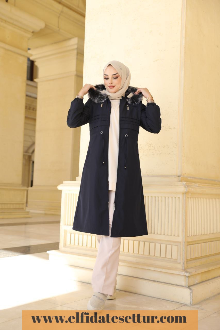 İçi kürklü kaban - Görsel 3