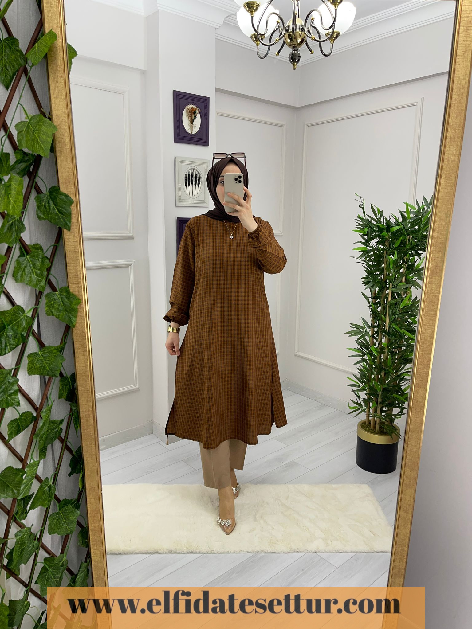 Zara ala tunik - Görsel 4