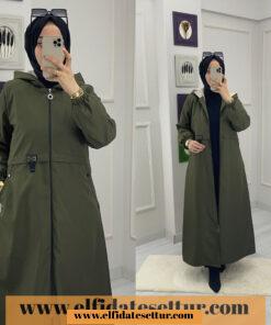 Büyük beden bondit amine kaban