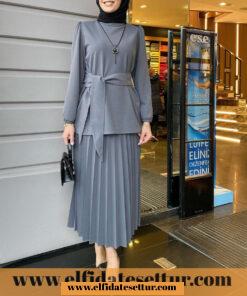 Krep kuşaklı takım