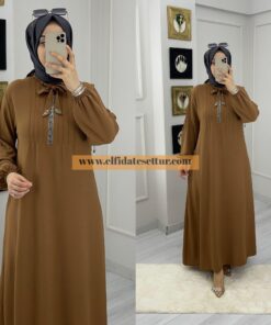 Büyük beden ayrobin sultan elbise