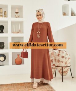 Ayrobin takım görünümlü elbise