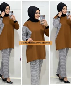 Scuba krep kumaş kazayağı takım