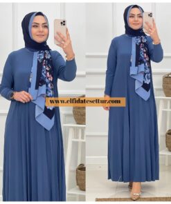 Sandy piliseli elbise