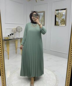 Piliseli hazal elbise