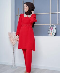 Ayrobin irem pantolonlu takım