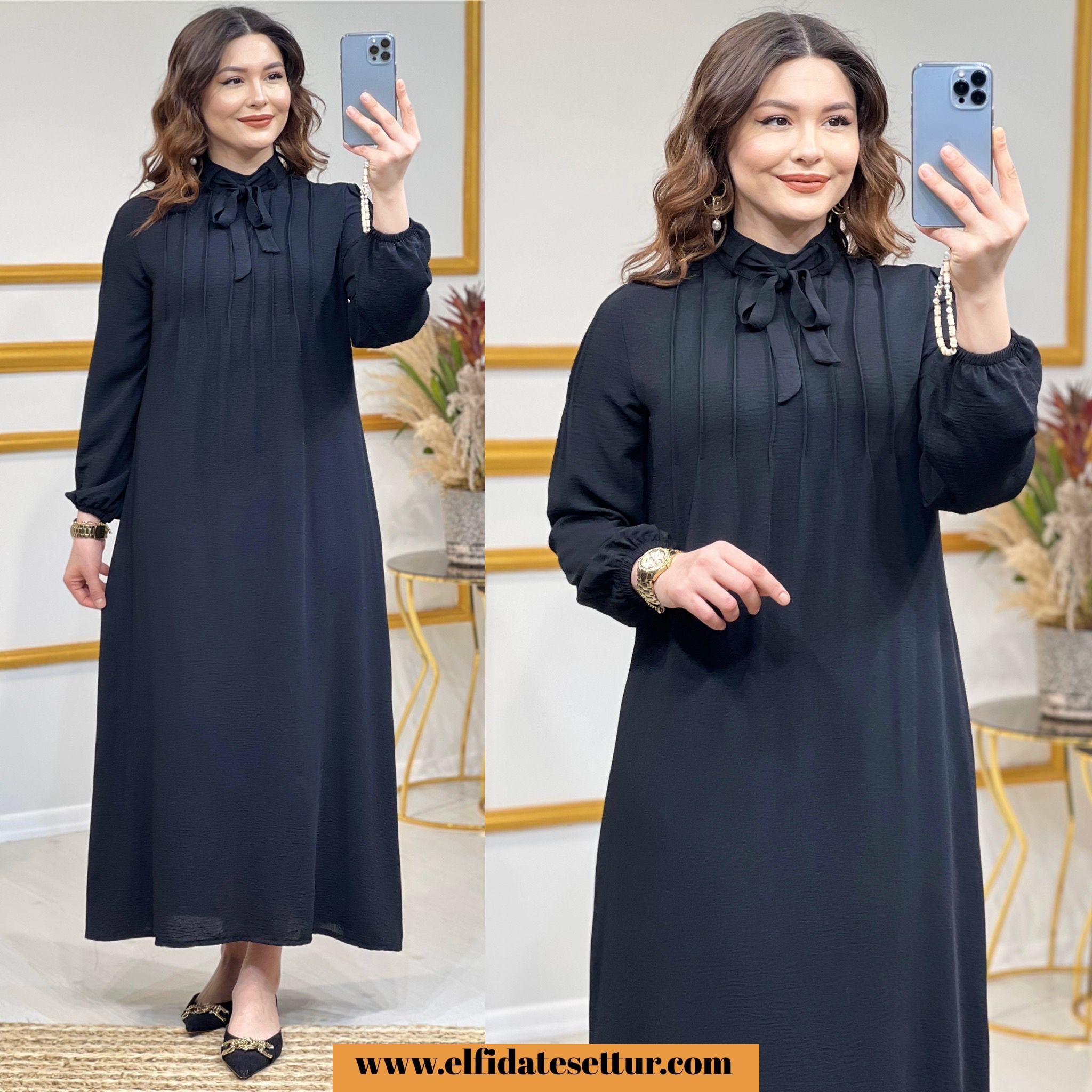 Ayrobin duru elbise - Görsel 7