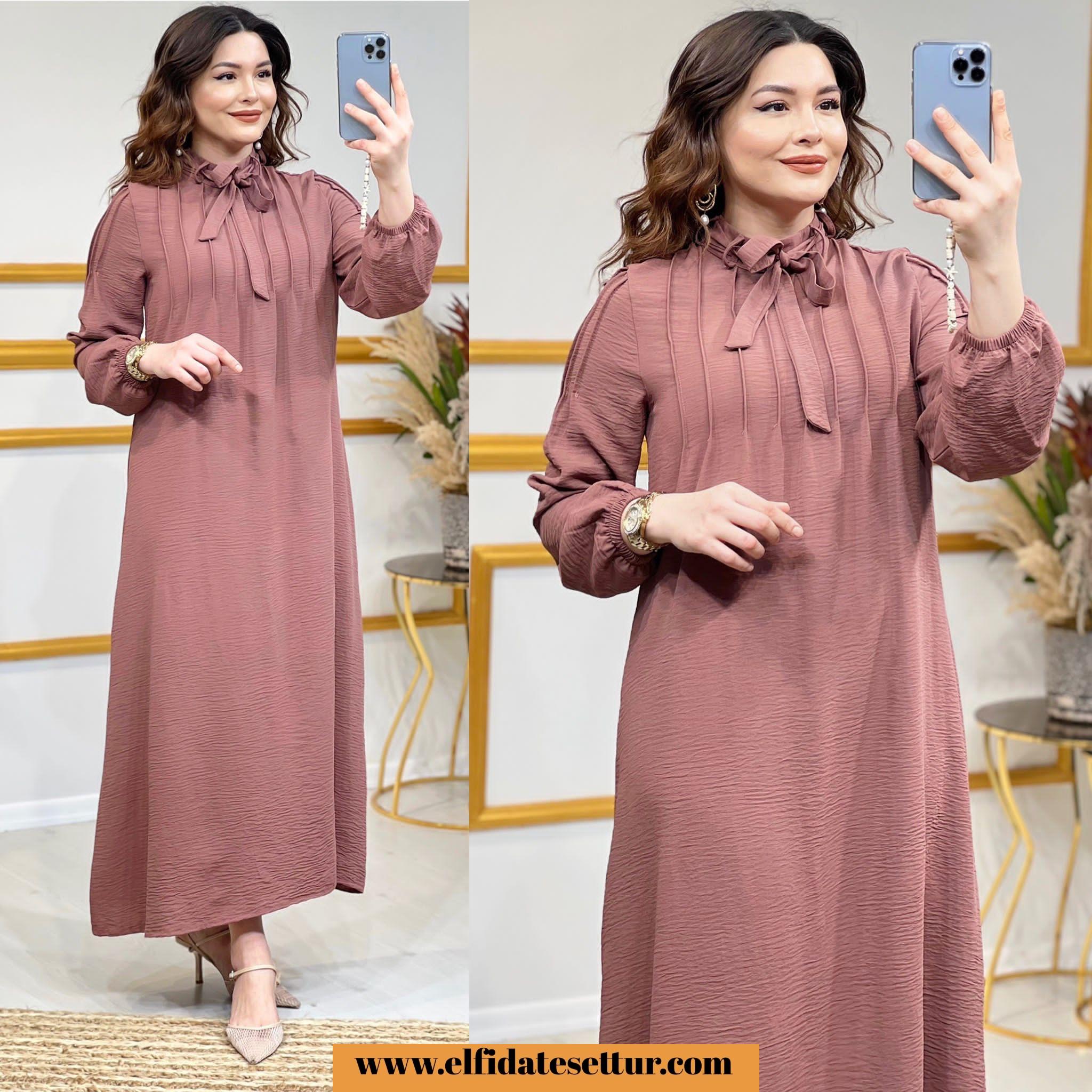 Ayrobin duru elbise - Görsel 3