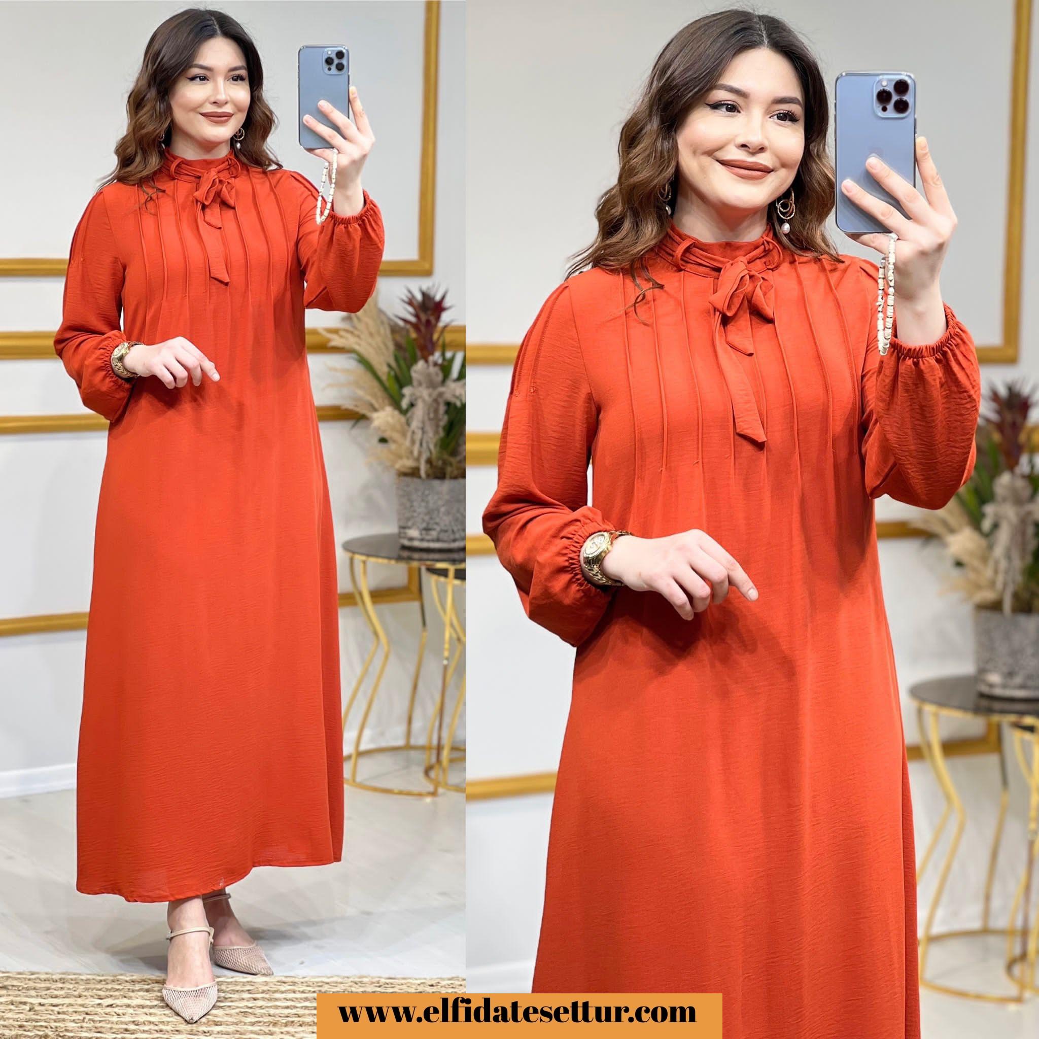 Ayrobin duru elbise - Görsel 2