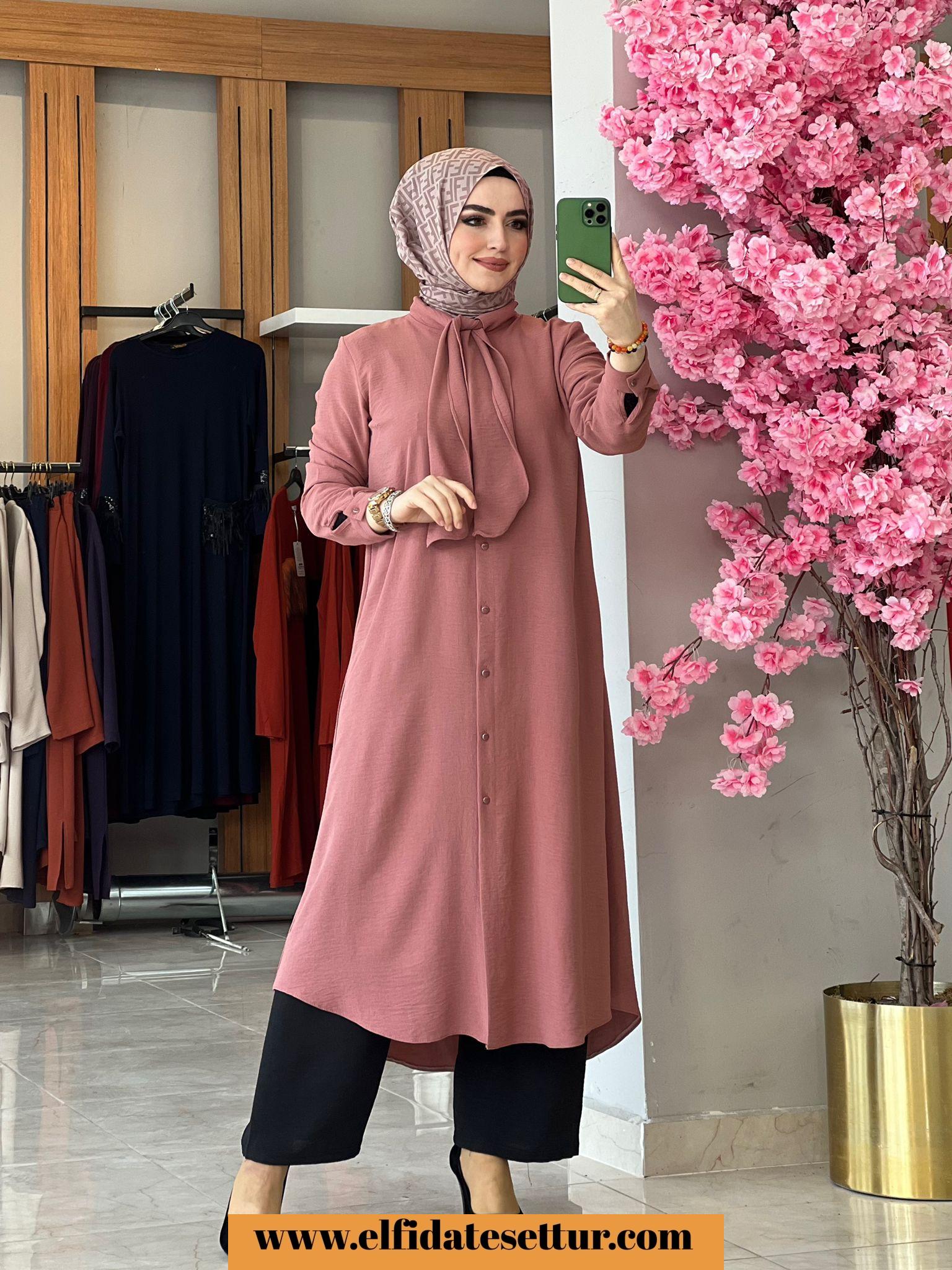 Kravatlı tunik - Görsel 3