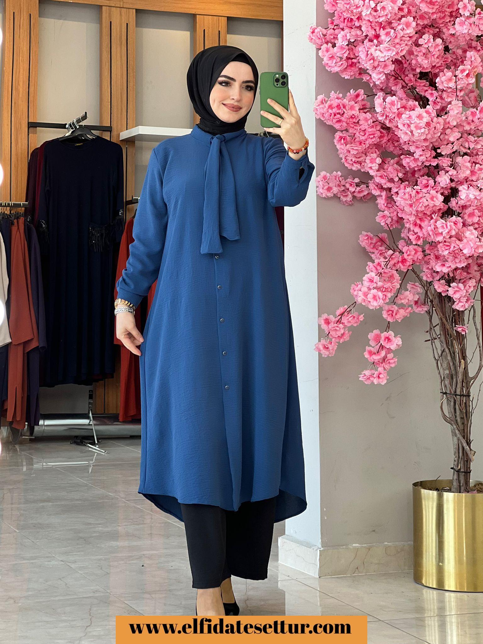 Kravatlı tunik - Görsel 4