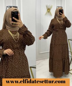 Kat kat ahenk elbise