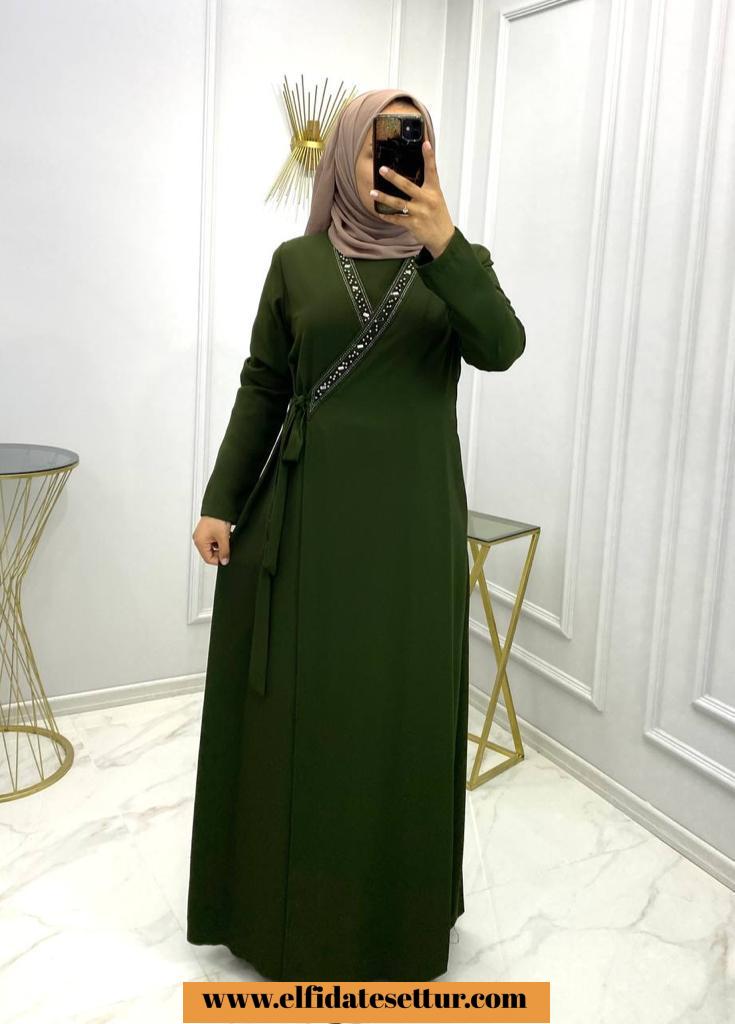 Petek kumaş kapaklı ferace