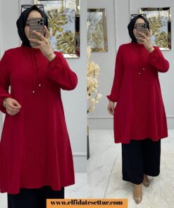 Büyük beden ayrobin derya tunik