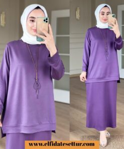 Aymoli kumaş etekli züleyha takım