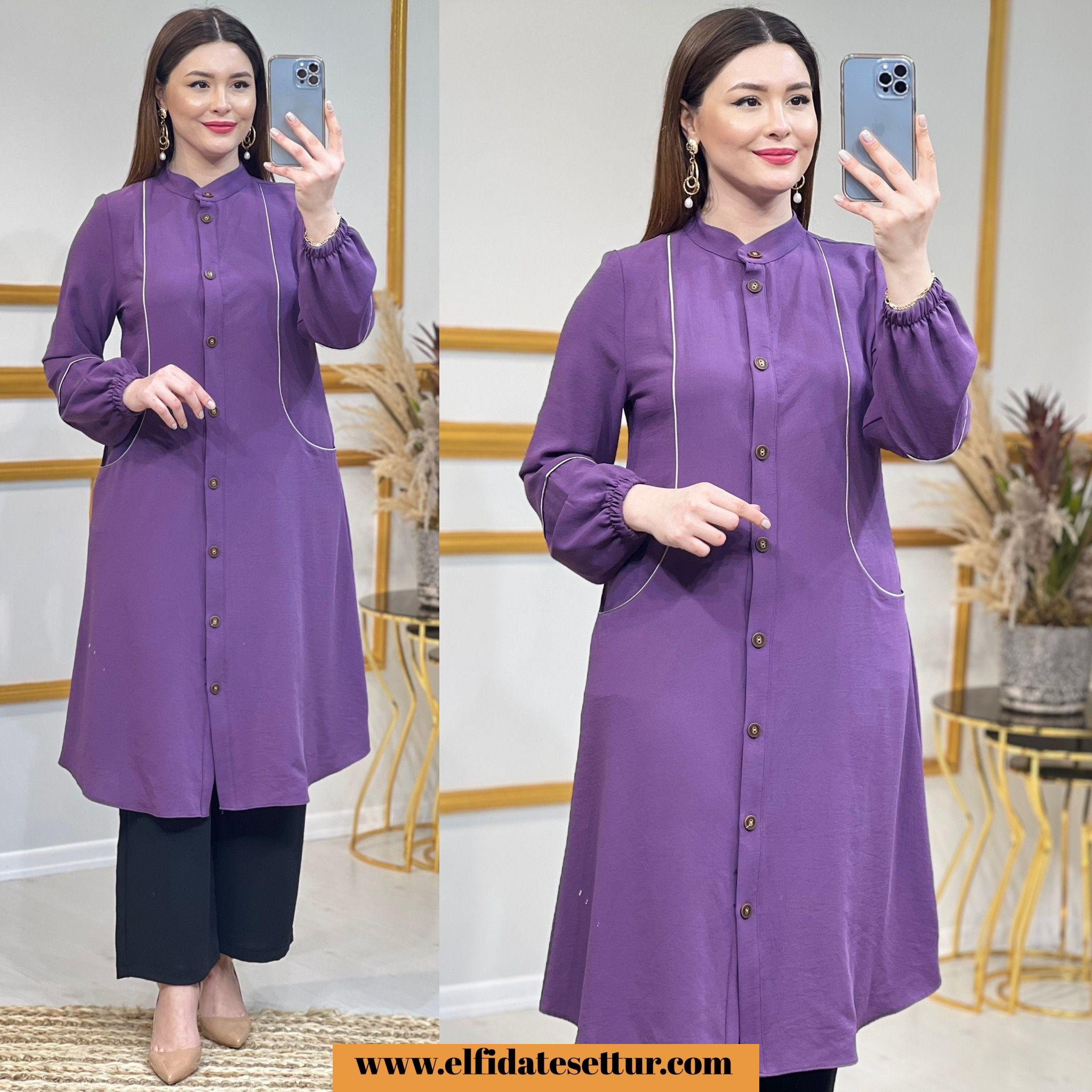 Prenses kumaş nurten tunik