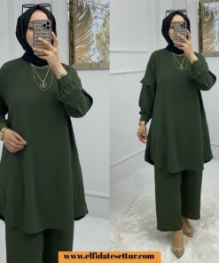 Ayrobin nurperi pantolonlu takım