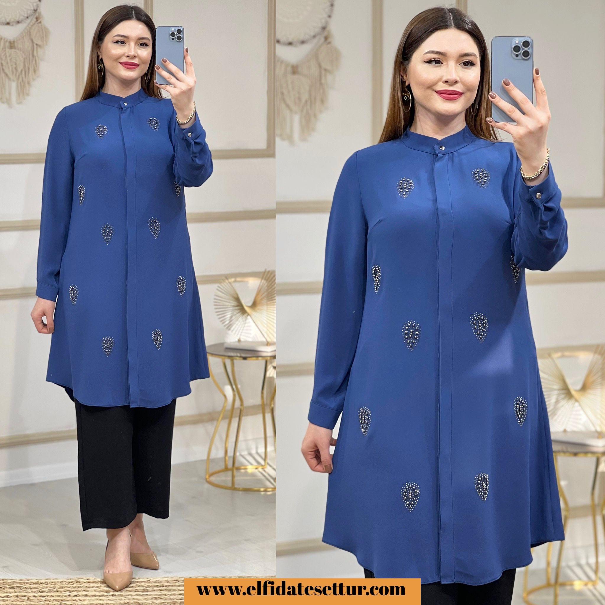 Pırlanta kumaş almila tunik