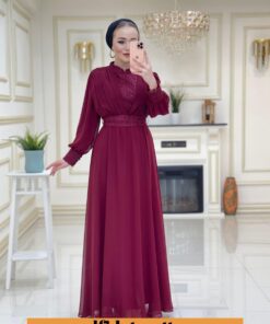 Büyük beden şifon neva abiye