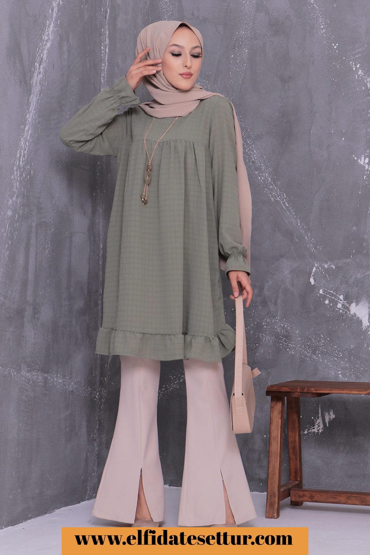 Volanlı tunik - Görsel 6