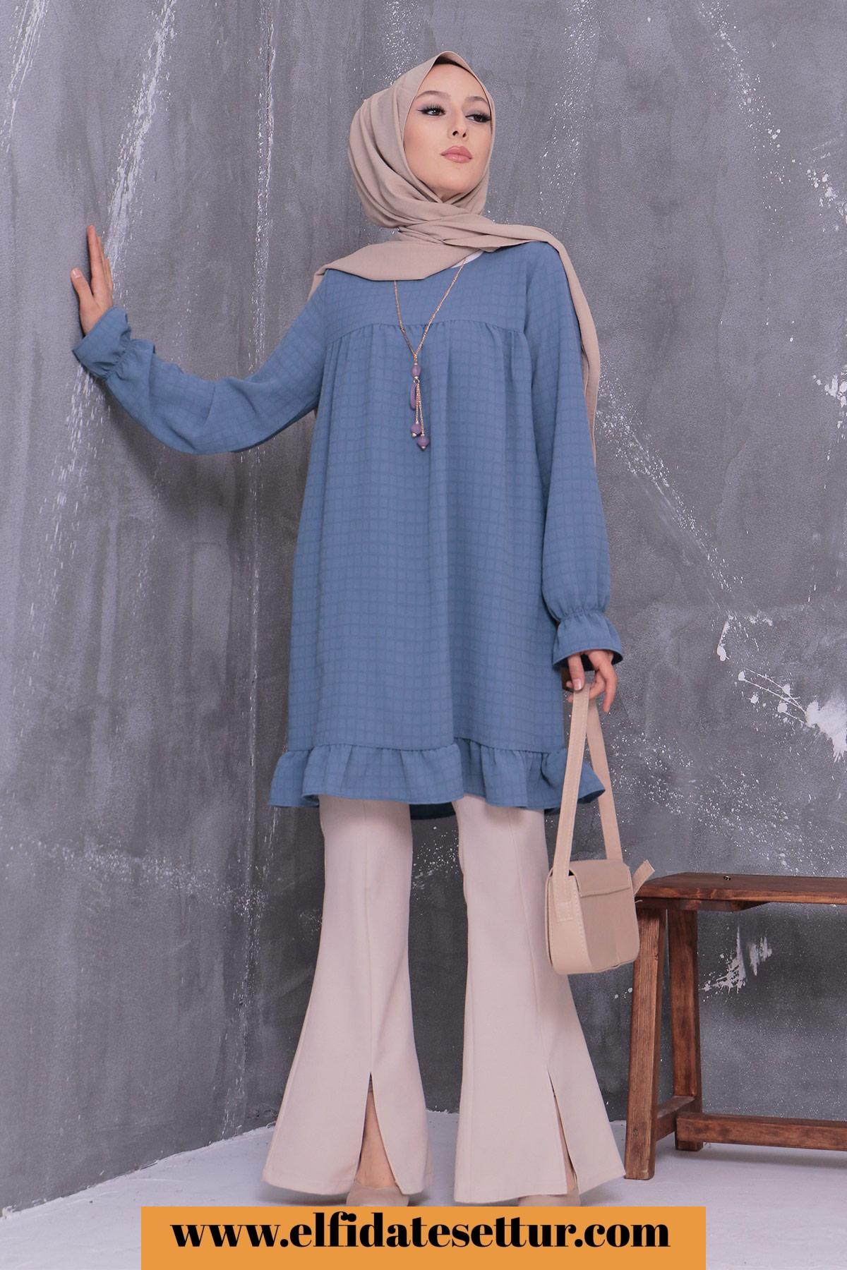 Volanlı tunik - Görsel 5