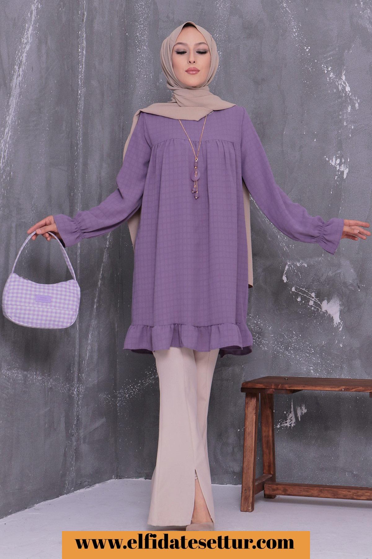 Volanlı tunik - Görsel 8